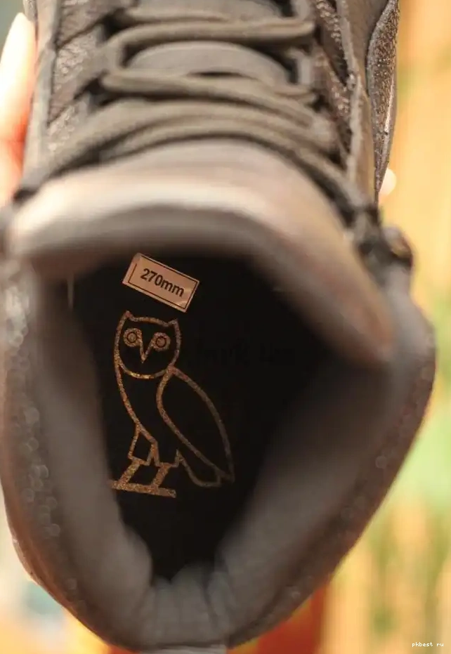 black best Air Jordan X Authentic version Ovo 0601